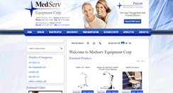 Desktop Screenshot of medservdme.com